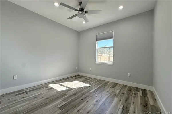 wooden floor in an empty room