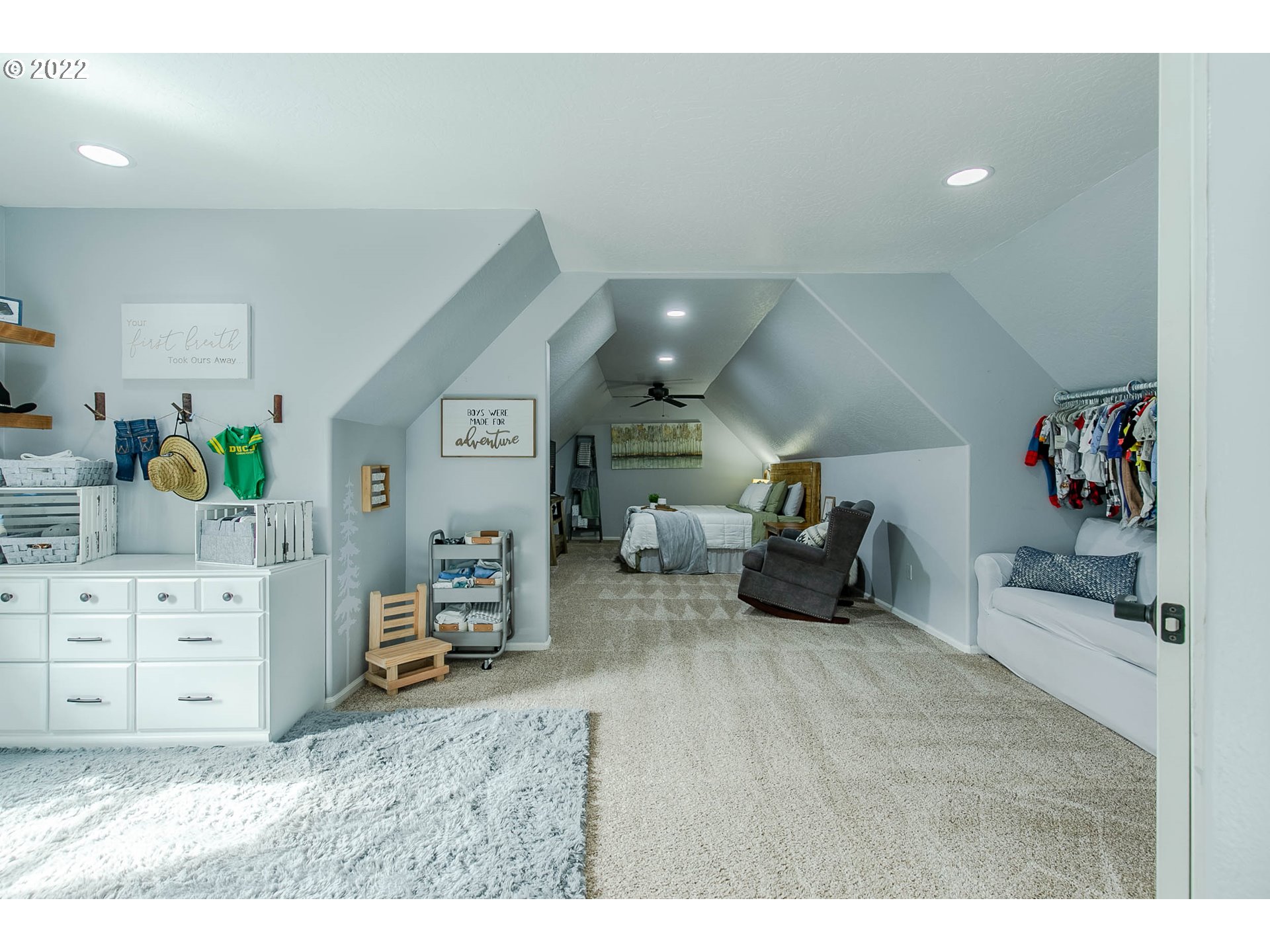 126 South 72nd Street Springfield, OR 97478 - Photo 17 of 32 a bedroom with furniture and a dresser