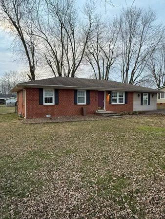 front view of house with a yard