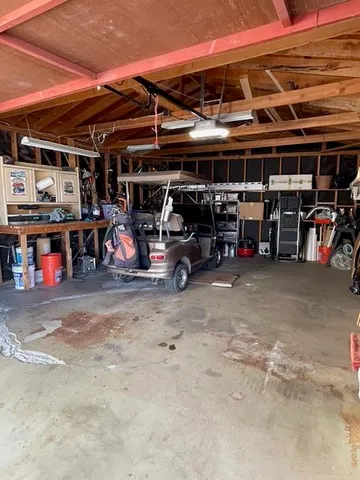 a view of a storage in a room