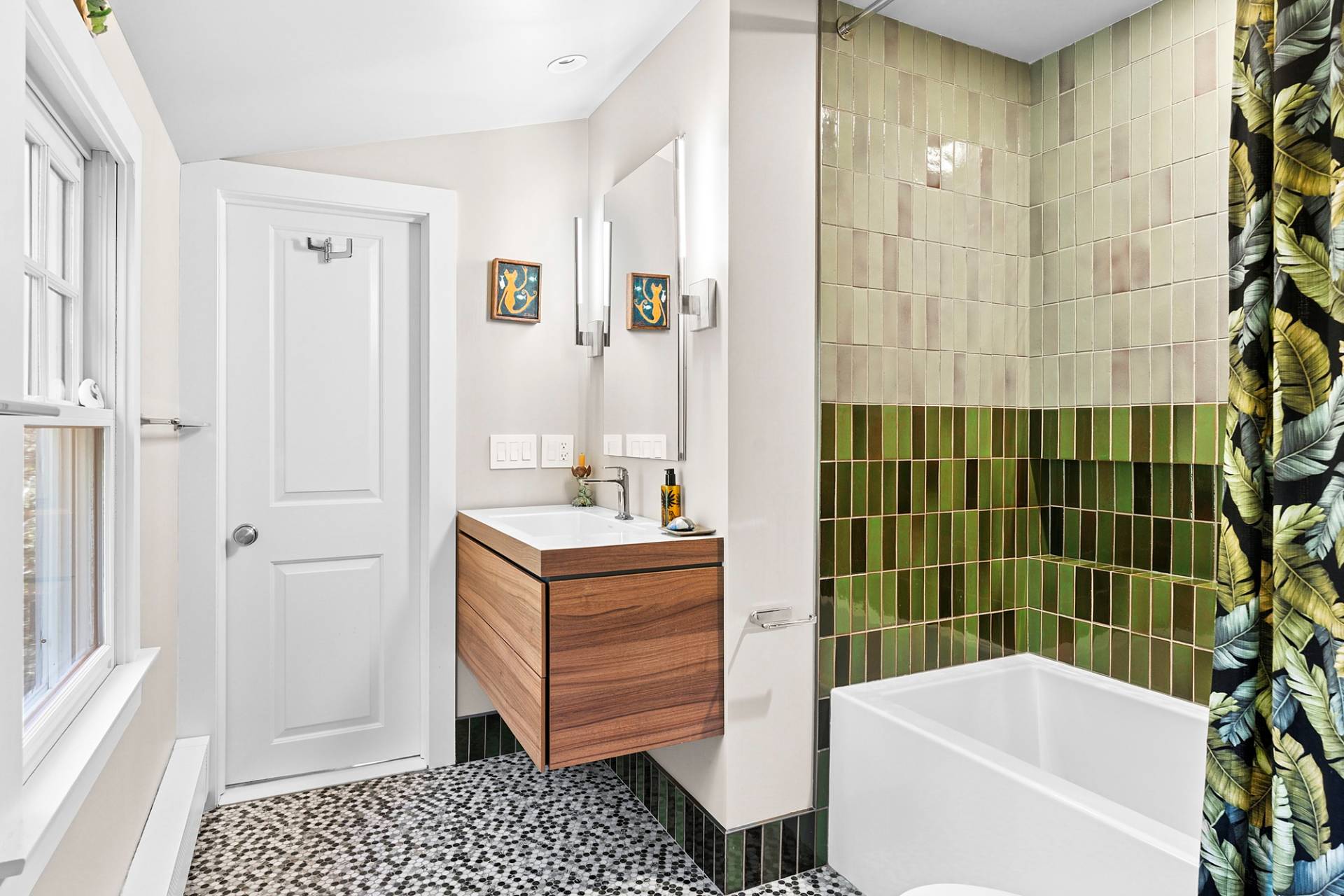 229 Water Mill Towd Road Water Mill, NY 11976 - Photo 25 of 35 a bathroom with a bathtub a sink and a shower