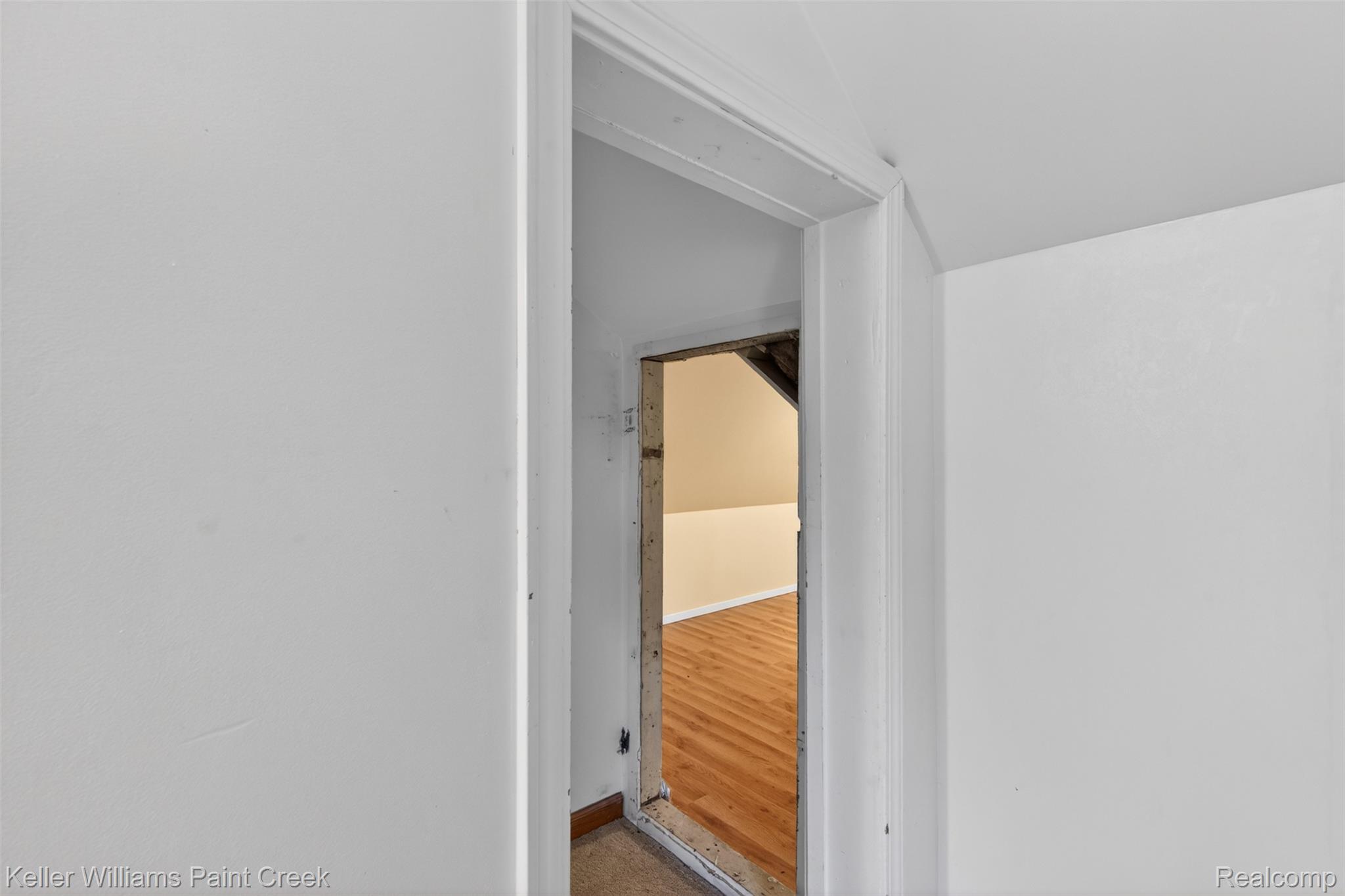 18125 Nelson Road St. Charles, MI 48655 - Photo 36 of 63 Corridor featuring lofted ceiling