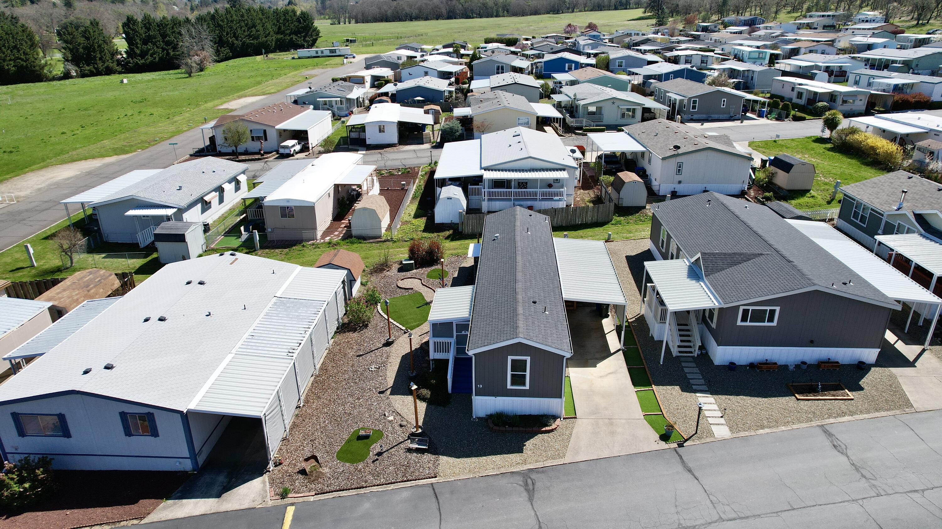8401 Old Stage Road, Unit 13 Central Point, OR 97502 - Photo 1 of 63 Aerial Front of Home
