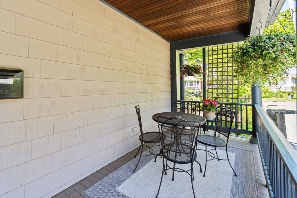 18 Stoneleigh Road, Unit 18 Newton, MA 02465 - Photo 13 of 26 a view of a outdoor seating area