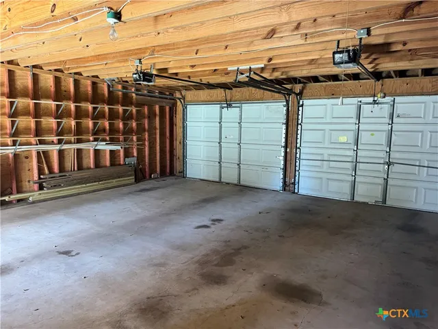 a view of a car garage