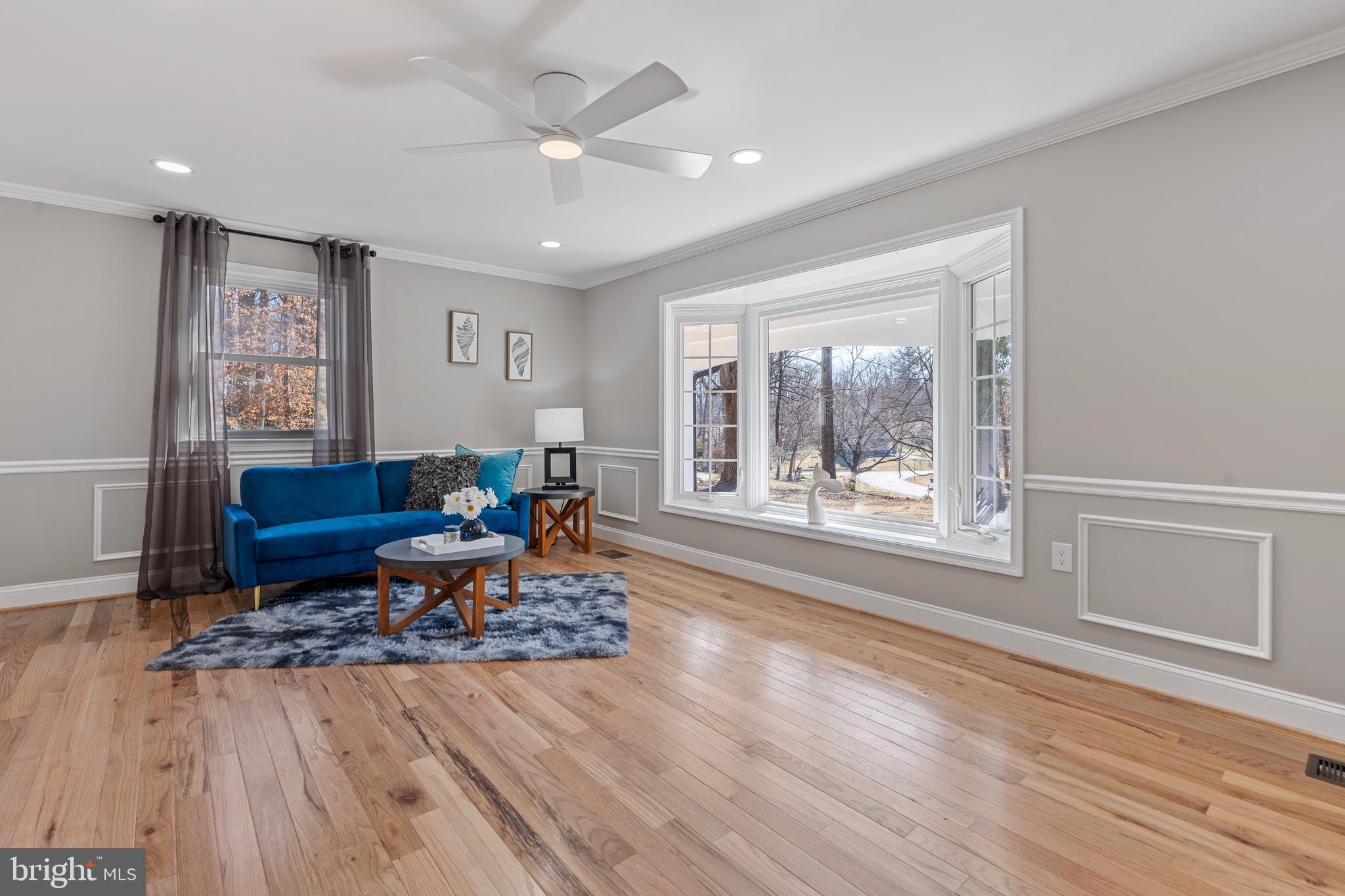 2105 Drury Road Silver Spring, MD 20906 - Photo 12 of 45 Living room with Bay Windows