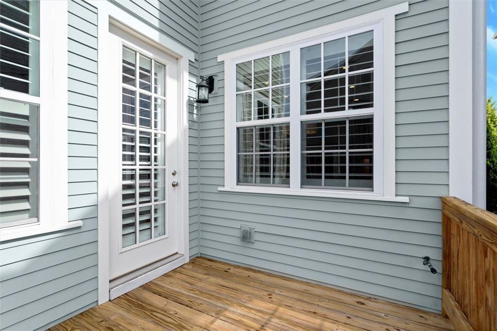 293 Thompson Street Alpharetta, GA 30009 - Photo 15 of 71 a view of a balcony with a window