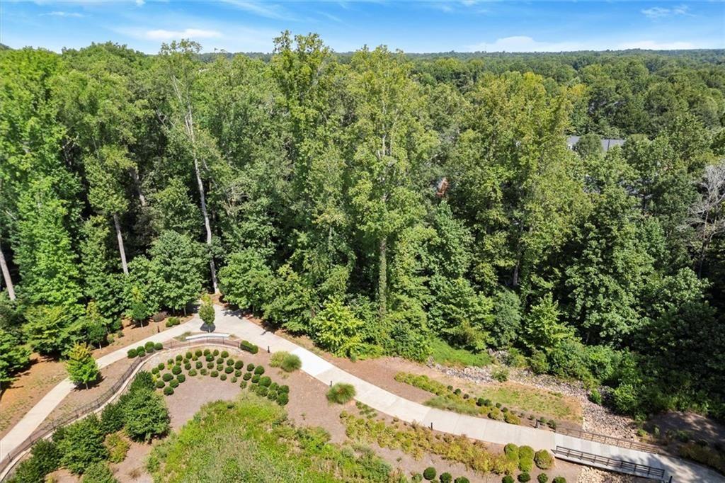 293 Thompson Street Alpharetta, GA 30009 - Photo 60 of 71 a view of a pathway both side of yard