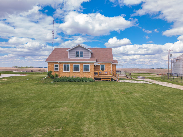 2950 County Road 1100 North Gridley, IL 61744 - Photo 1 of 38 a aerial view of a house with a big yard