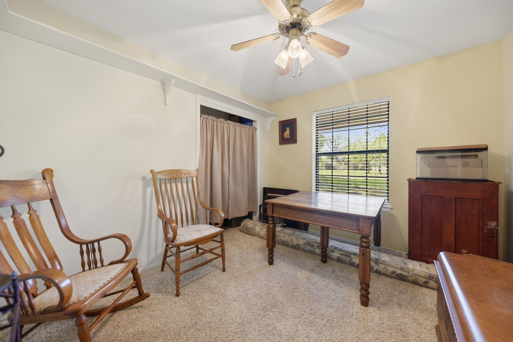 6201 Fm 389 Brenham, TX 77833 - Photo 13 of 50 a view of a workspace with furniture and a window