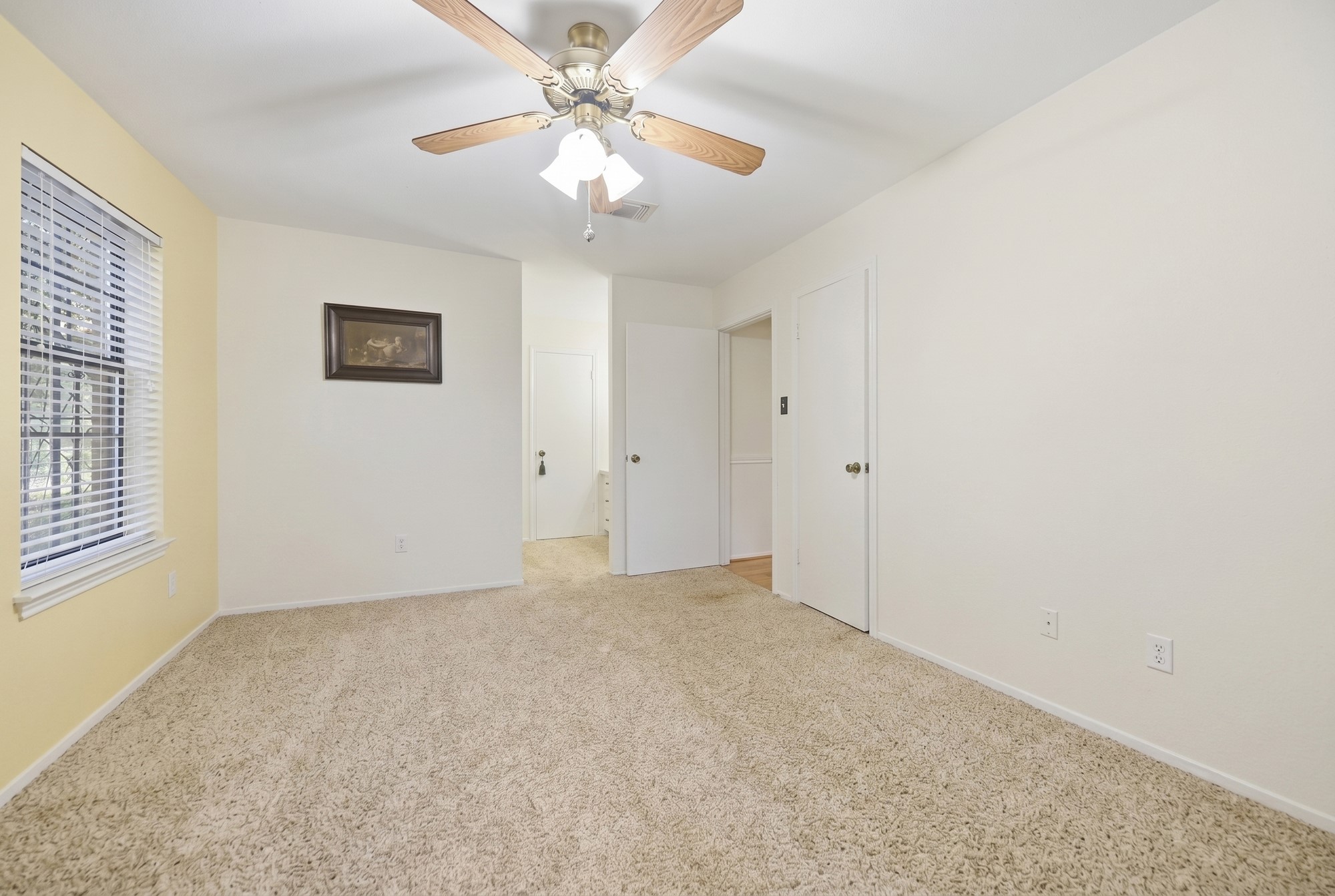 6201 Fm 389 Brenham, TX 77833 - Photo 18 of 50 an empty room with windows and fan