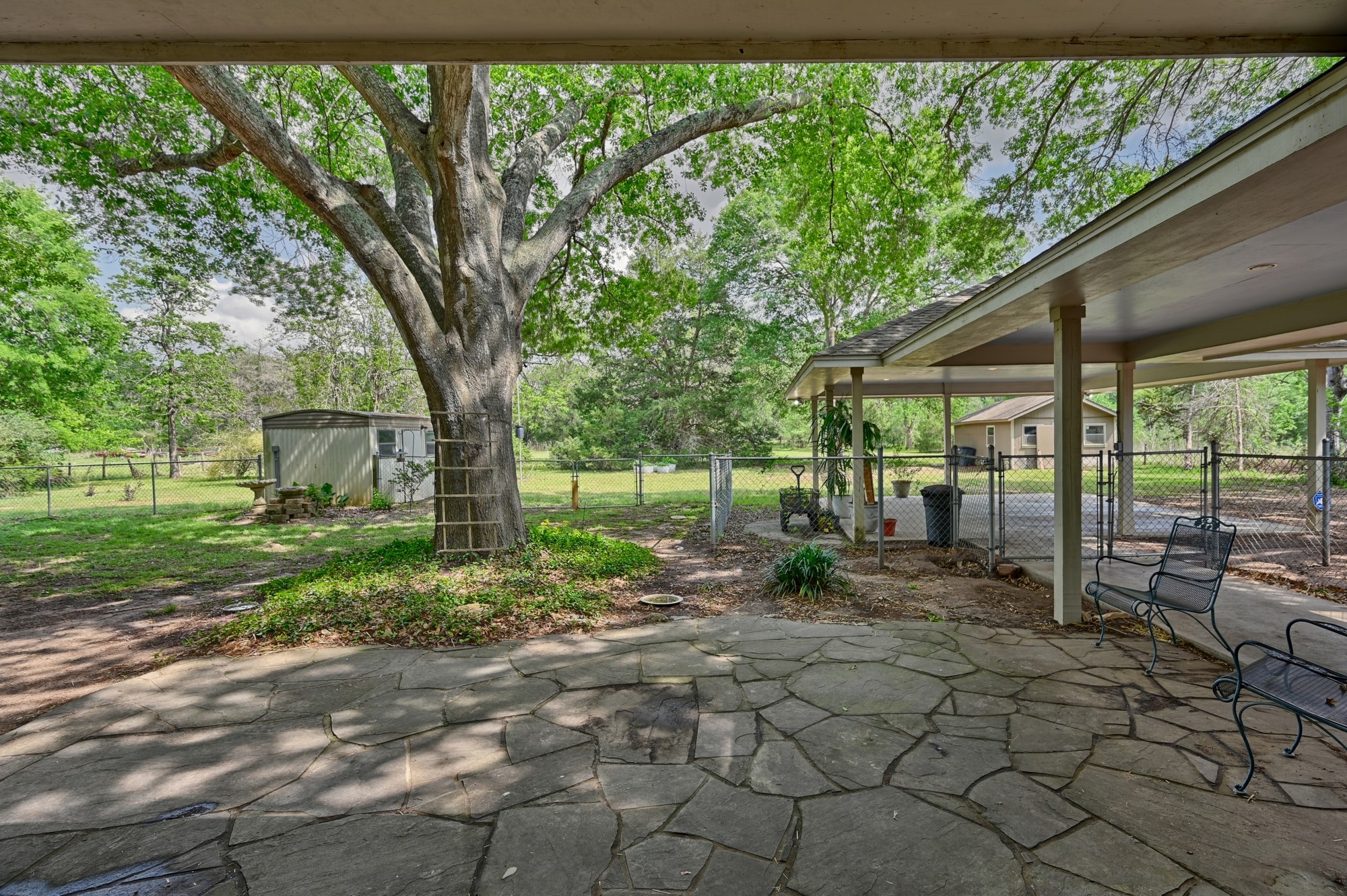 6201 Fm 389 Brenham, TX 77833 - Photo 29 of 50 a garden view with a seating space