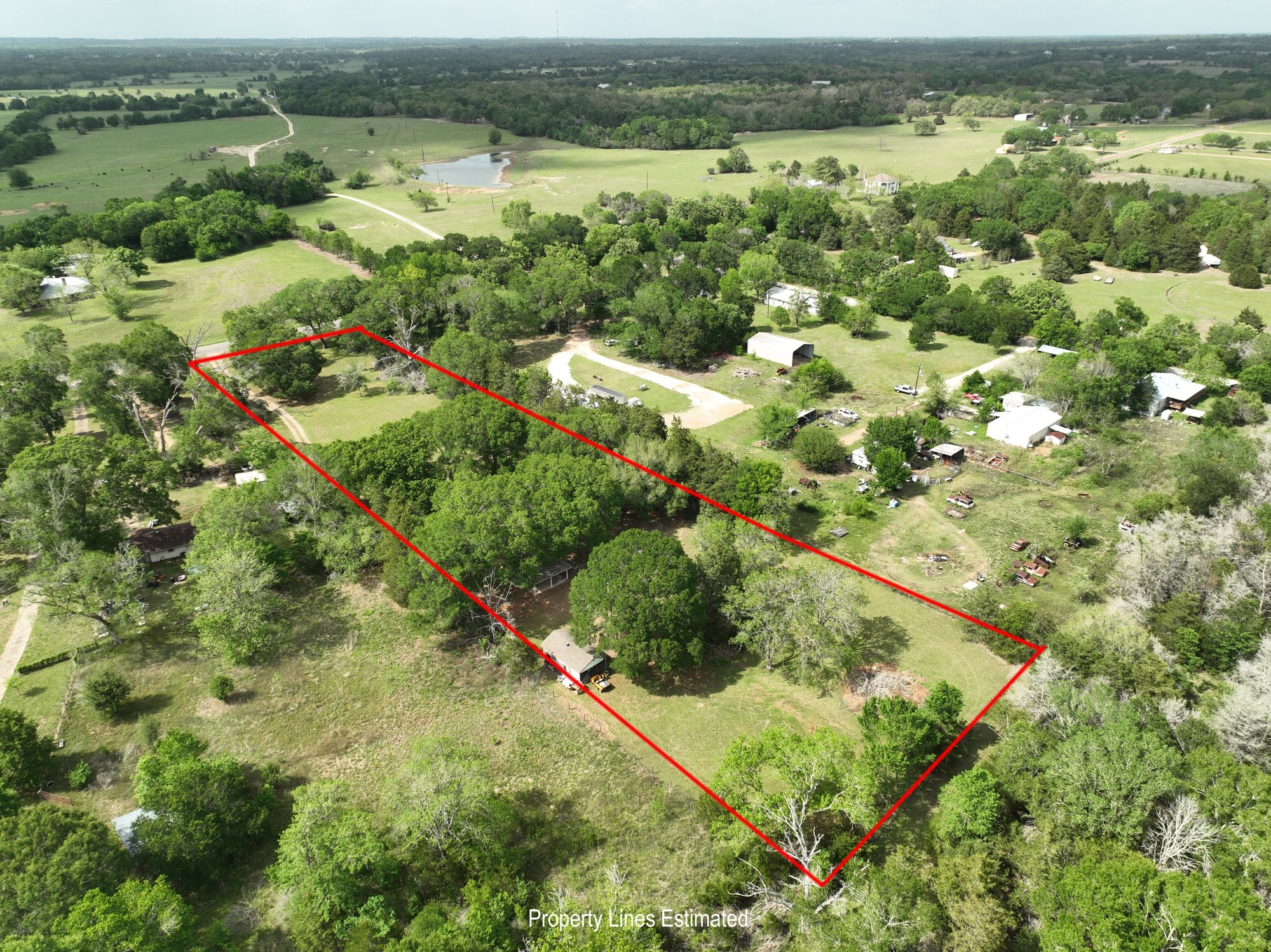 6201 Fm 389 Brenham, TX 77833 - Photo 49 of 50 a view of a lake with a city