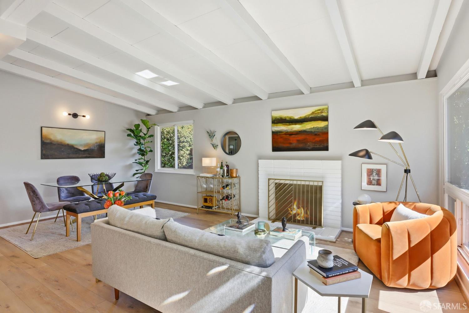 656 Pebble Drive El Sobrante, CA 94803 - Photo 13 of 41 a living room with furniture and a fireplace