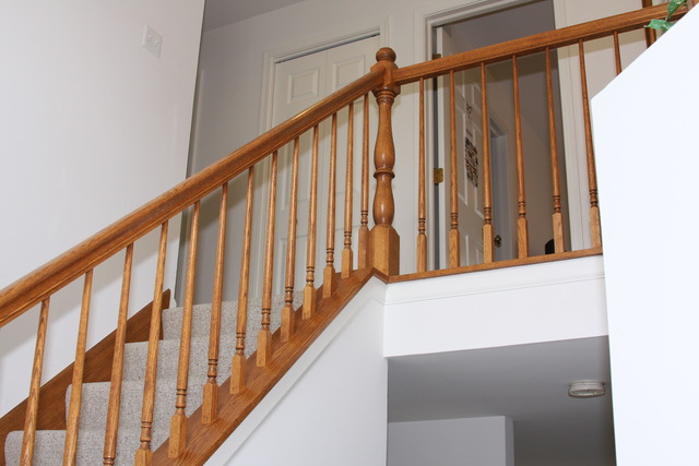 2826 Weld Road Elgin, IL 60124 - Photo 10 of 19 a view of staircase with railing and white walls