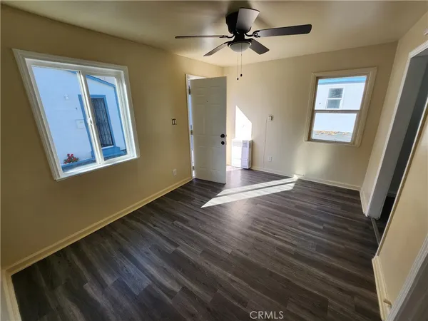 a view of wooden floor