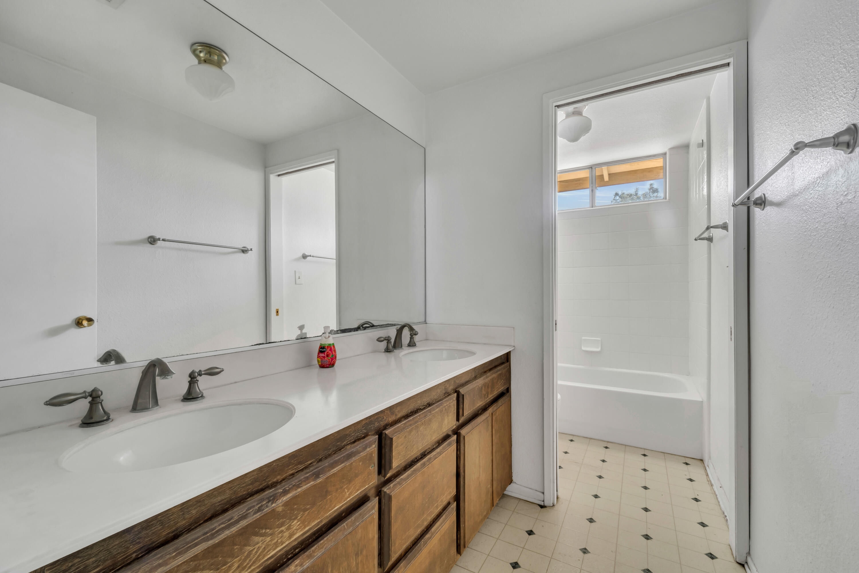 31427 Indian Oak Road Acton, CA 93510 - Photo 19 of 30 a bathroom with a sink a toilet and shower