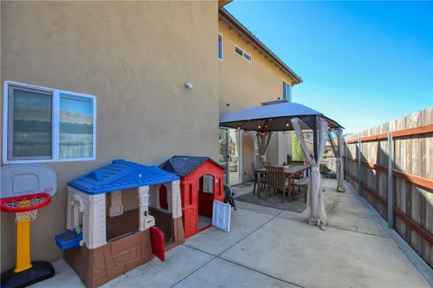 a view of outdoor space with seating