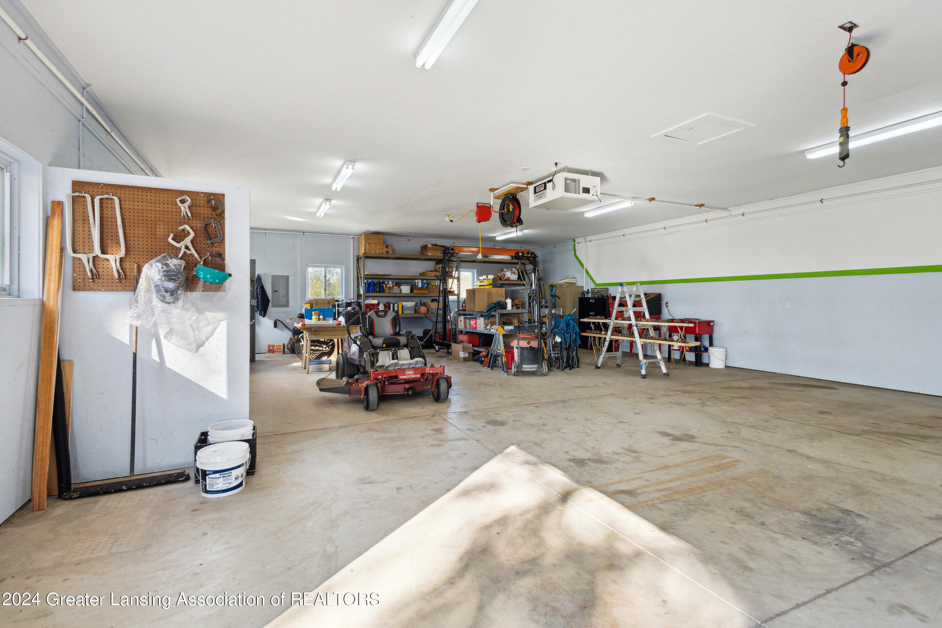 6845 Wilson Road Eaton Rapids, MI 48827 - Photo 36 of 52 Pole Barn Interior