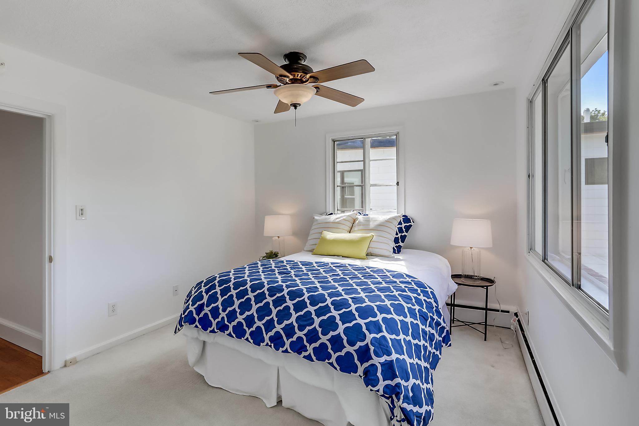 624 Ritchie Avenue Silver Spring, MD 20910 - Photo 27 of 46 Carpet and ceiling fan with light