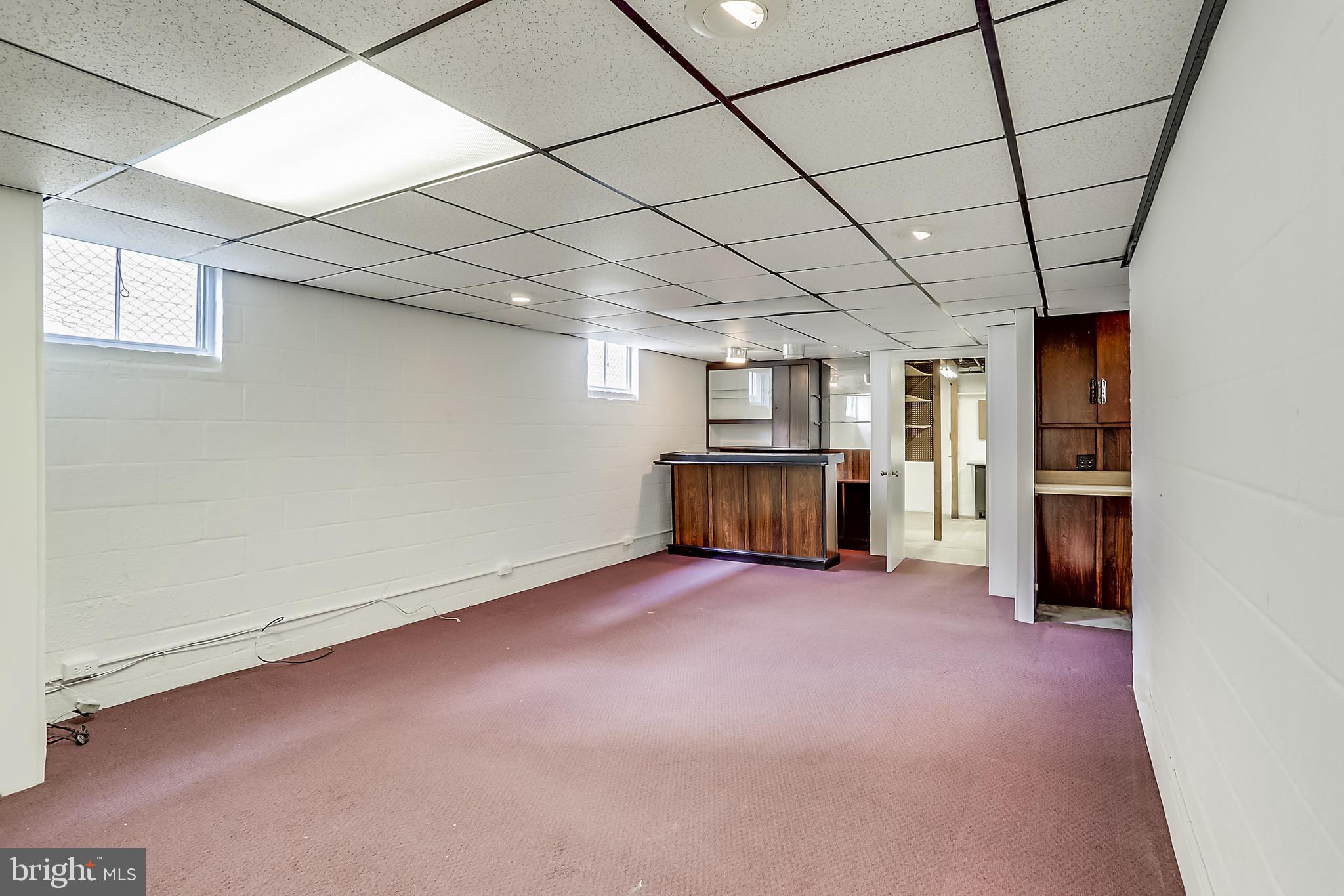624 Ritchie Avenue Silver Spring, MD 20910 - Photo 35 of 46 Basement has surprisingly high ceiling height