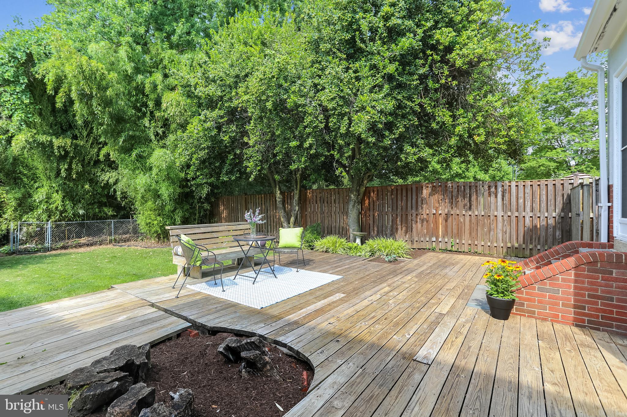 624 Ritchie Avenue Silver Spring, MD 20910 - Photo 40 of 46 Large deck with built in deck