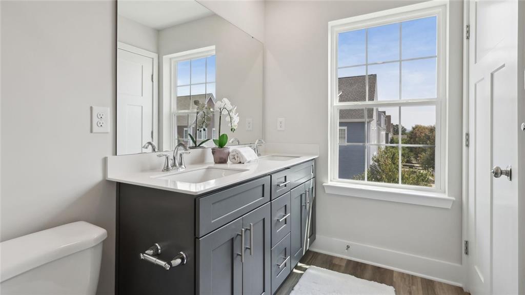 534 Cooper Street Wexford, PA 15090 - Photo 15 of 19 a bathroom with a sink and a toilet