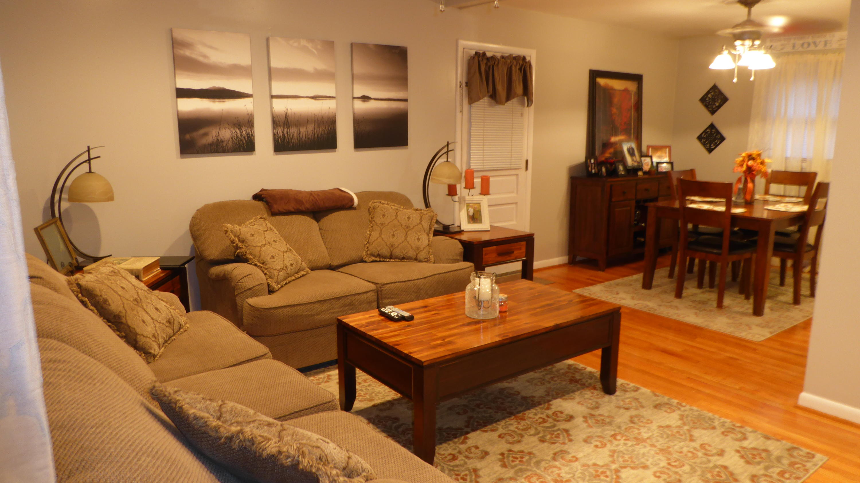 713 Red Valley Road Boones Mill, VA 24065 - Photo 2 of 36 2 Living Room & Dining Area