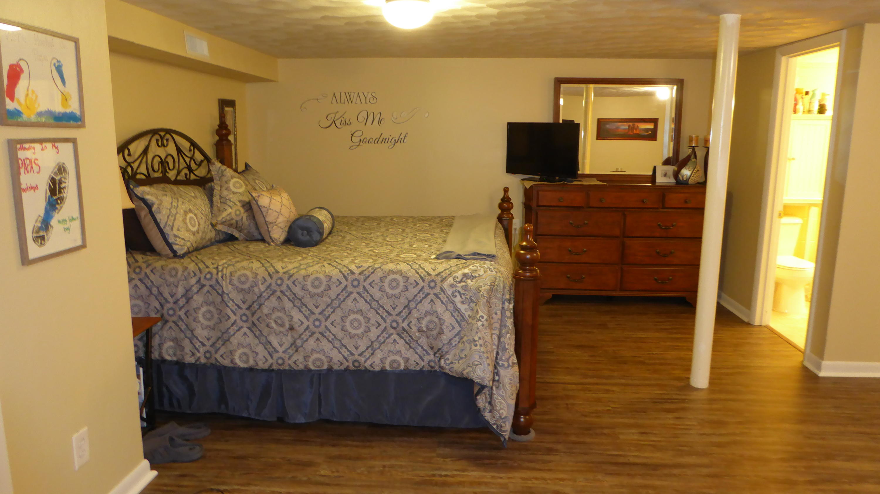 713 Red Valley Road Boones Mill, VA 24065 - Photo 30 of 36 30 Lower Level Master Bedroom