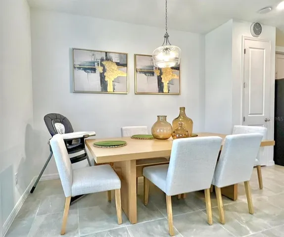 a kitchen with a stove and a microwave