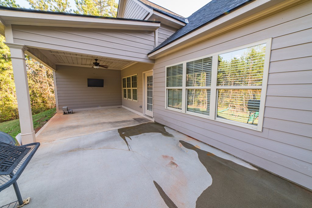 196 Ross Road Waverly Hall, GA 31831 - Photo 42 of 47 Uncovered patio - bbq area