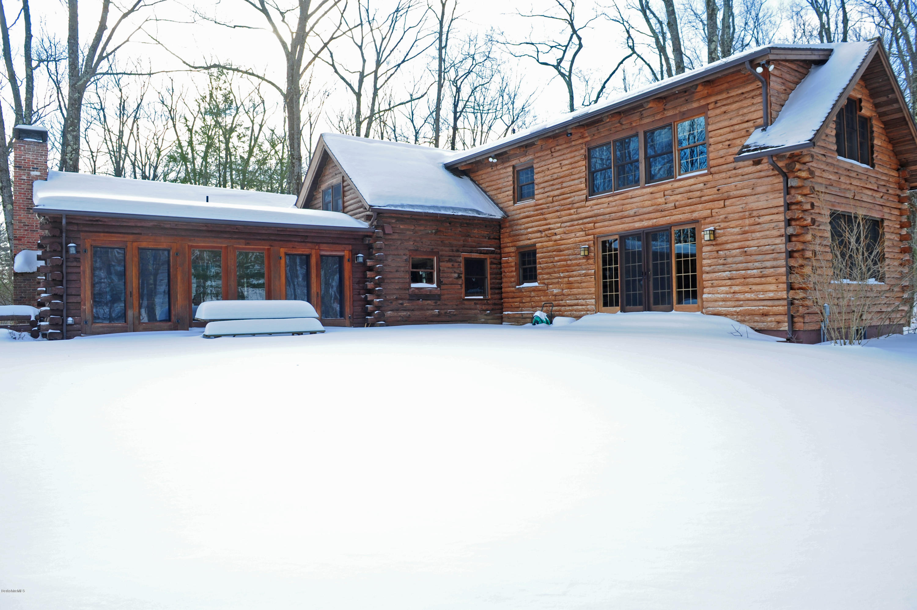 9 Monument Valley Road Great Barrington, MA 01230 - Photo 29 of 30 WINTER BACK OF HOUSE