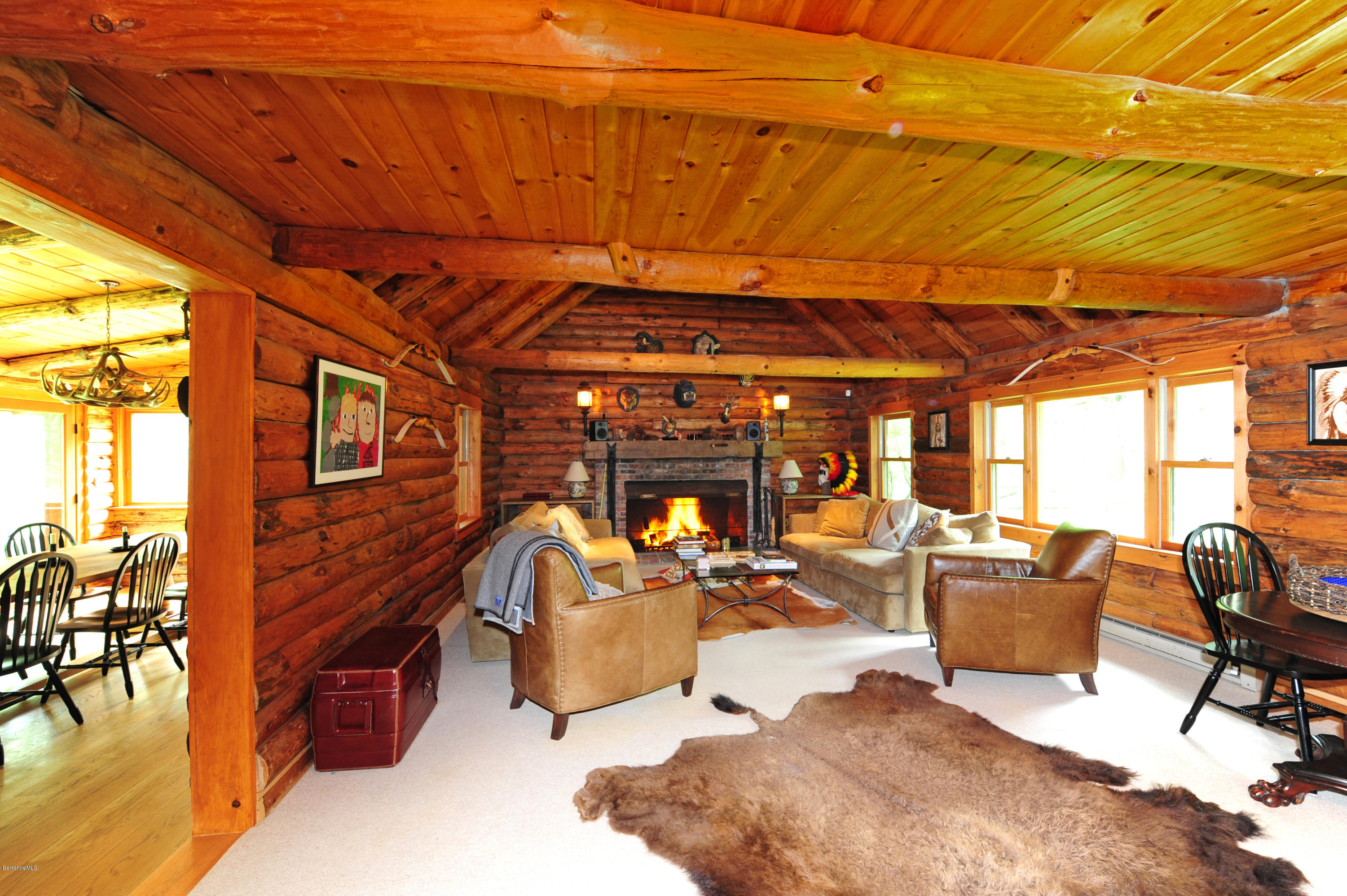 9 Monument Valley Road Great Barrington, MA 01230 - Photo 8 of 30 LIVING ROOM WITH LOFT