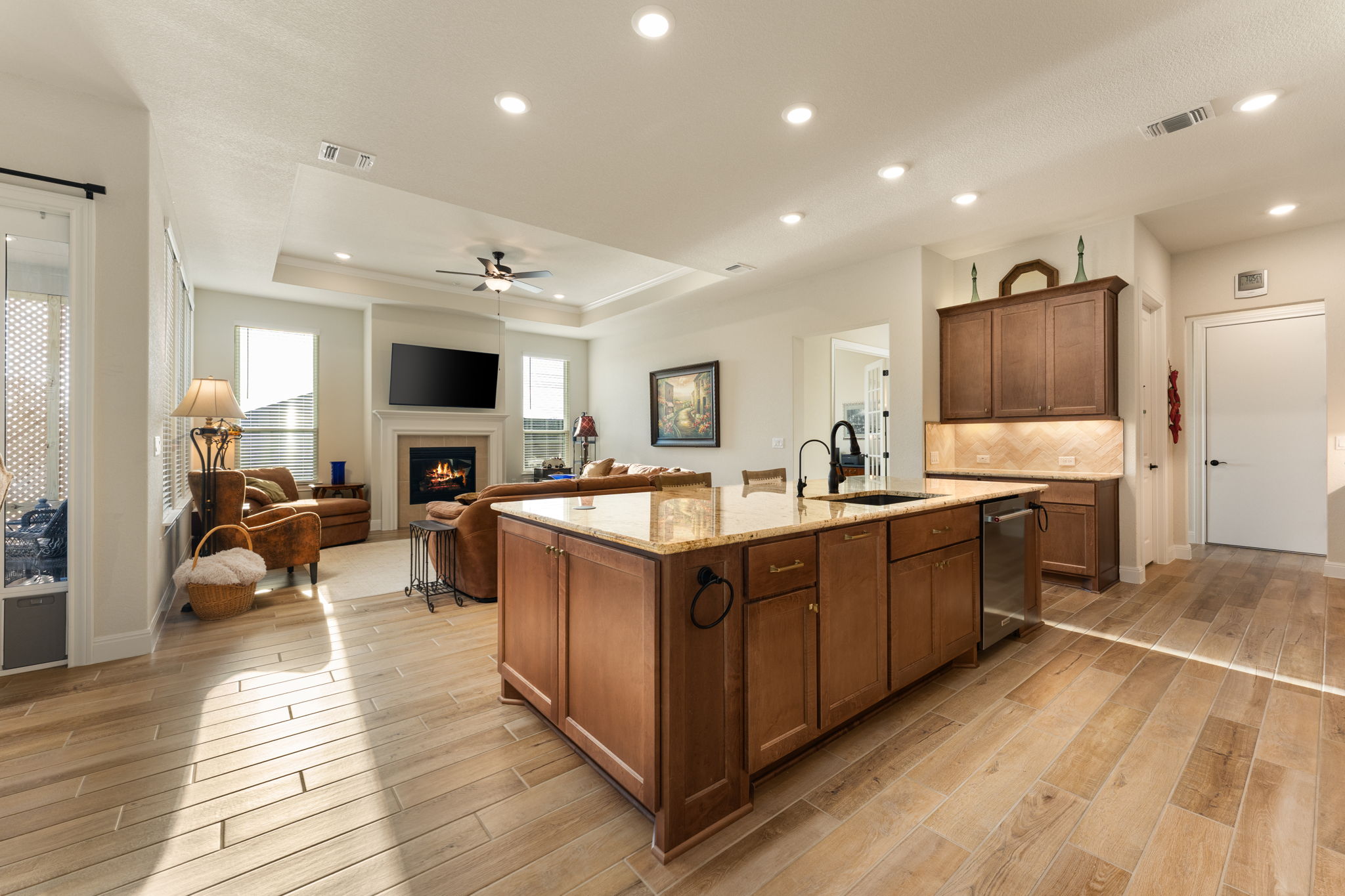 112 Telegraph Lane Georgetown, TX 78633 - Photo 35 of 35 The open floor plan leaves you connected, even if you're in the kitchen cooking!