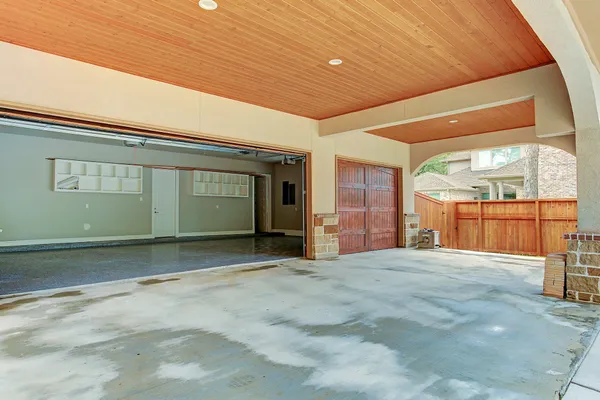 a view of a patio with a patio