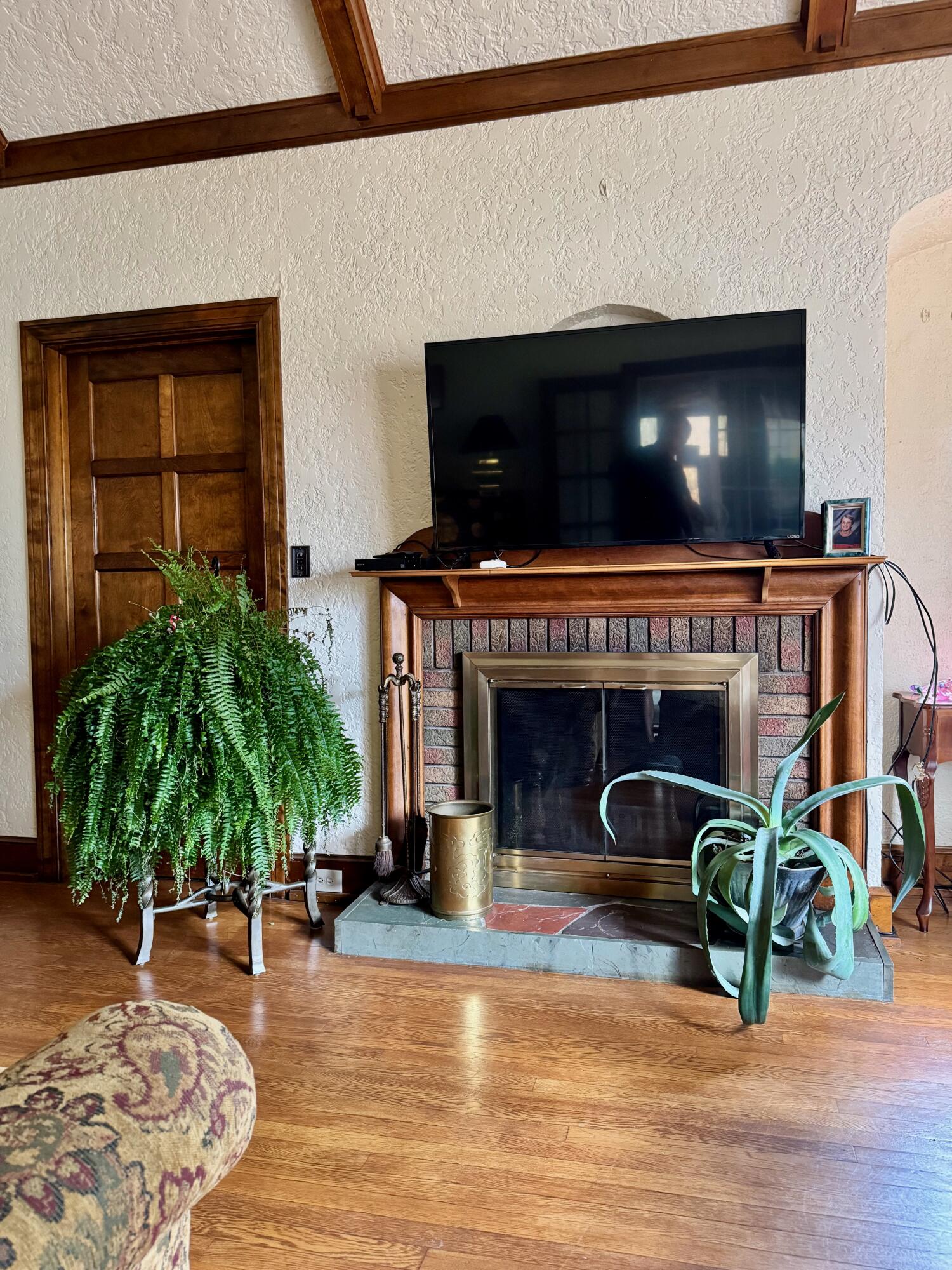 703 South Main Street Knox, IN 46534 - Photo 4 of 32 a living room with furniture and a fireplace