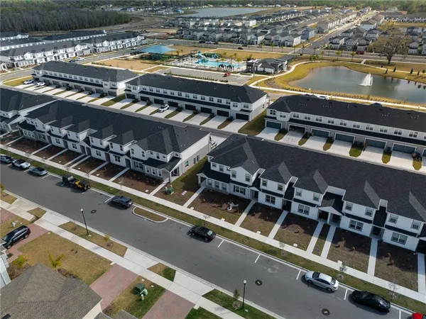 a view of an ocean and beach