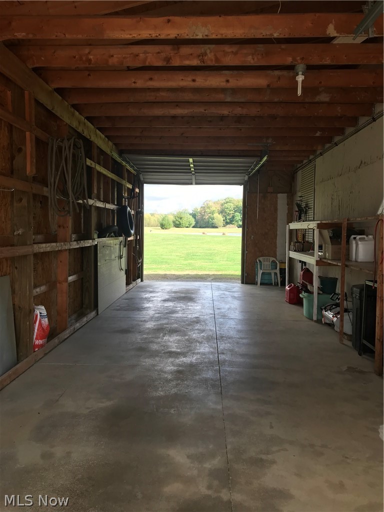 3501 Yost Road Litchfield, OH 44253 - Photo 15 of 35 Front & Rear overhead doors in 44' x 40' Outbuilding bay.