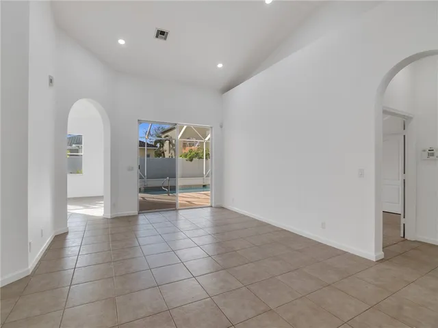 a view of a livingroom with a furniture