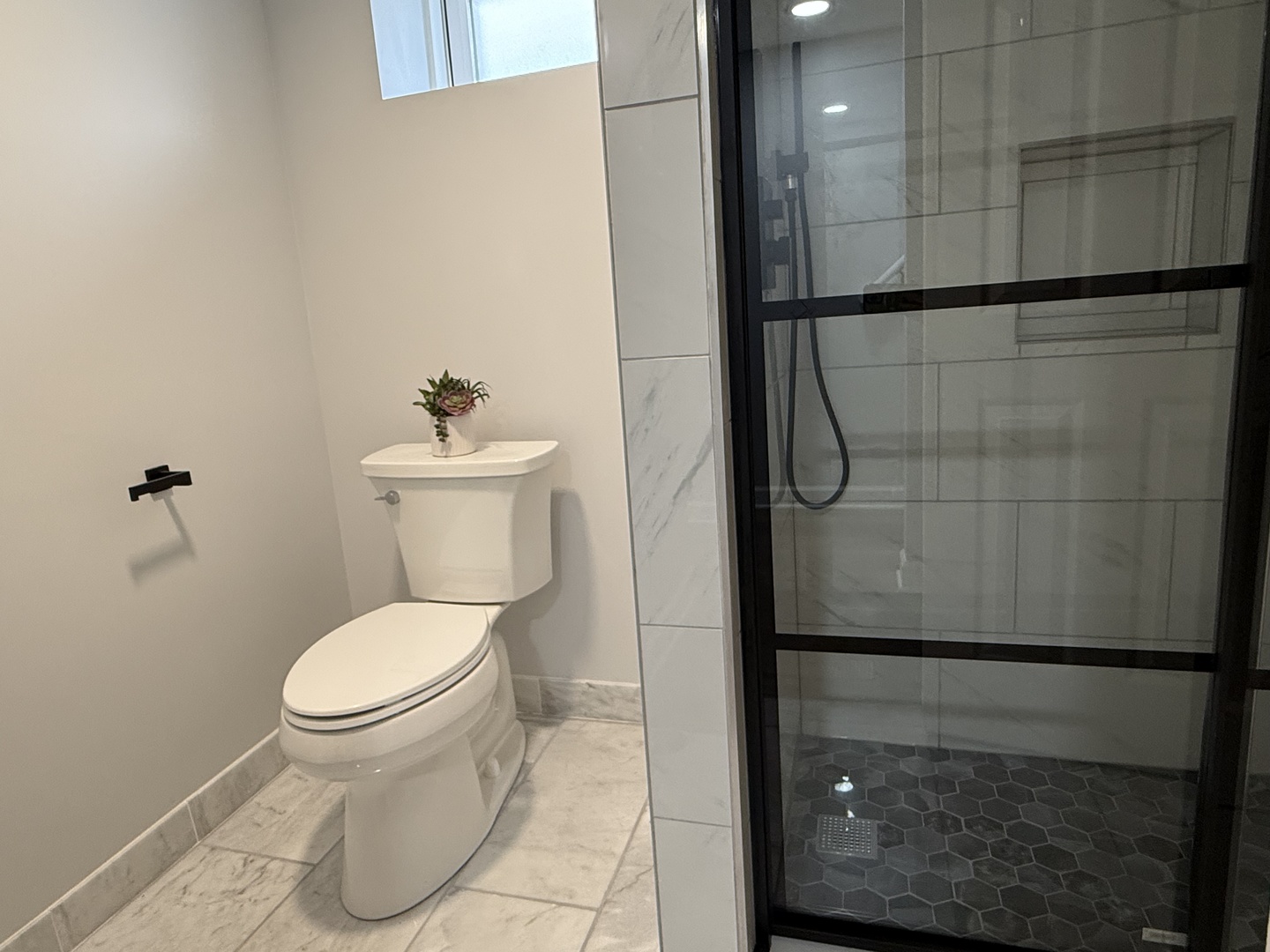 10061 Lacrosse Avenue Skokie, IL 60077 - Photo 14 of 19 a bathroom with a toilet and a shower