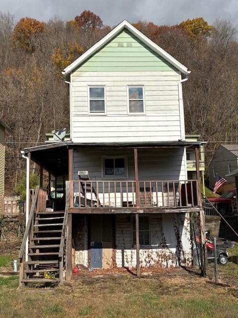 36 Main Street Brownsville, PA 15417 - Photo 15 of 15 a front view of a house with balcony