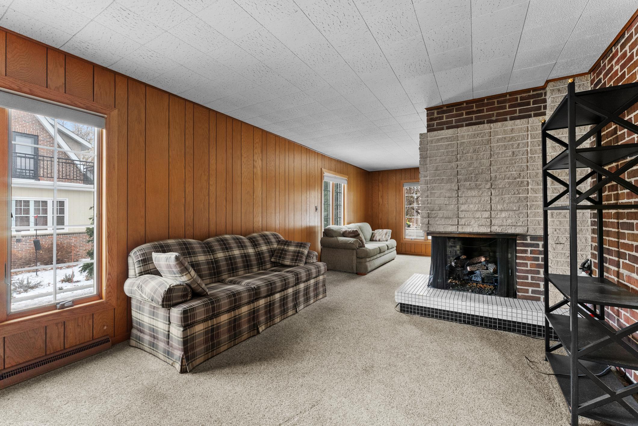 543 Roosevelt Road Kohler, WI 53044 - Photo 16 of 55 Gas fireplace. Newer windows.