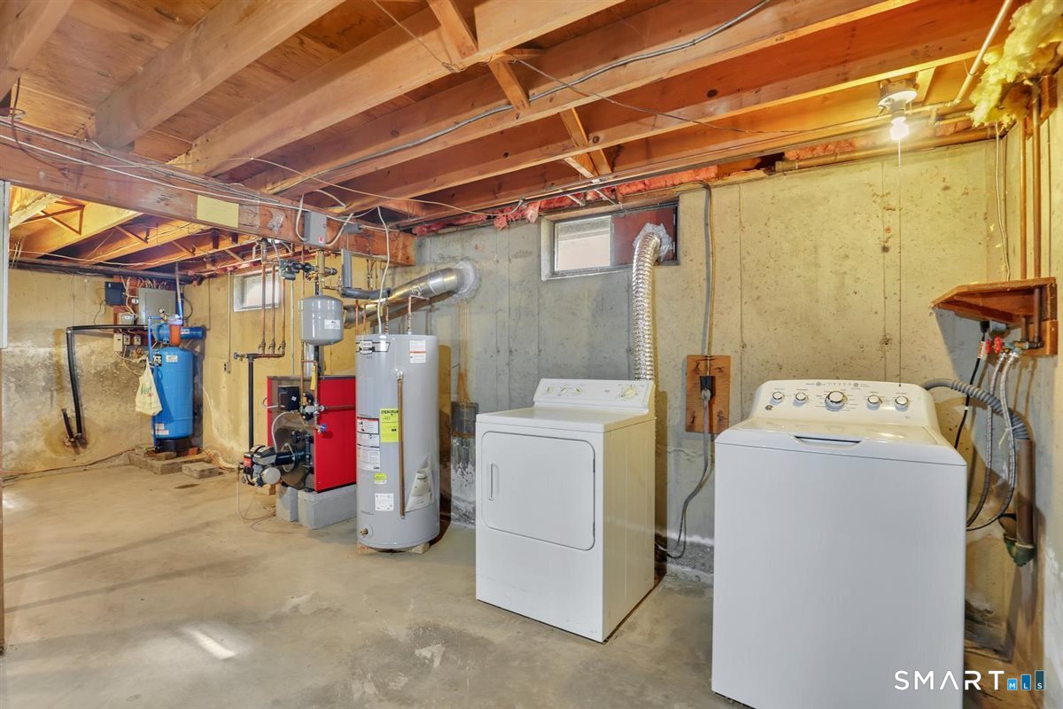 47 Park Road Colchester, CT 06415 - Photo 24 of 31 Clean utility area with updated mechanicals and dedicated laundry hookups.