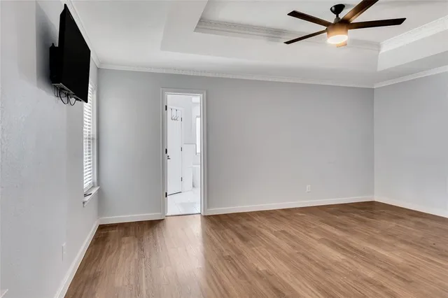 wooden floor in an empty room