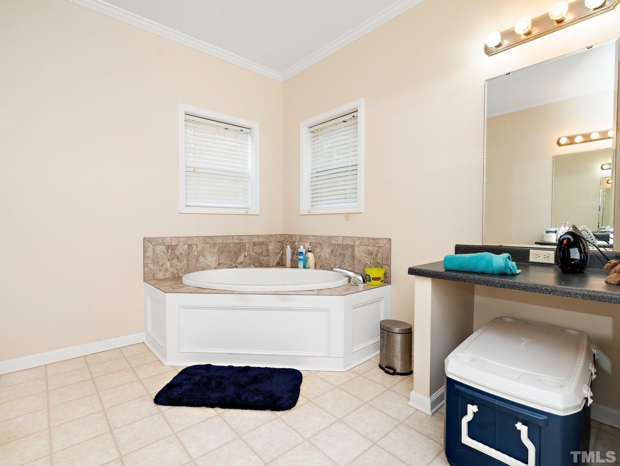 5169 Crabtree Road Nashville, NC 27856 - Photo 11 of 18 a bathroom with a sink a toilet and bathtub