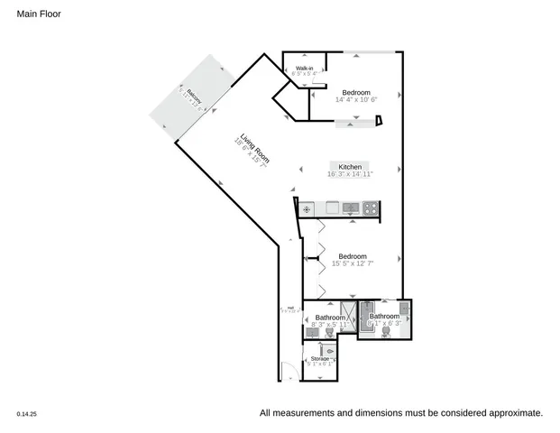 $599,000 | 2210 West Wabansia Avenue, Unit 408, Chicago, IL 60647