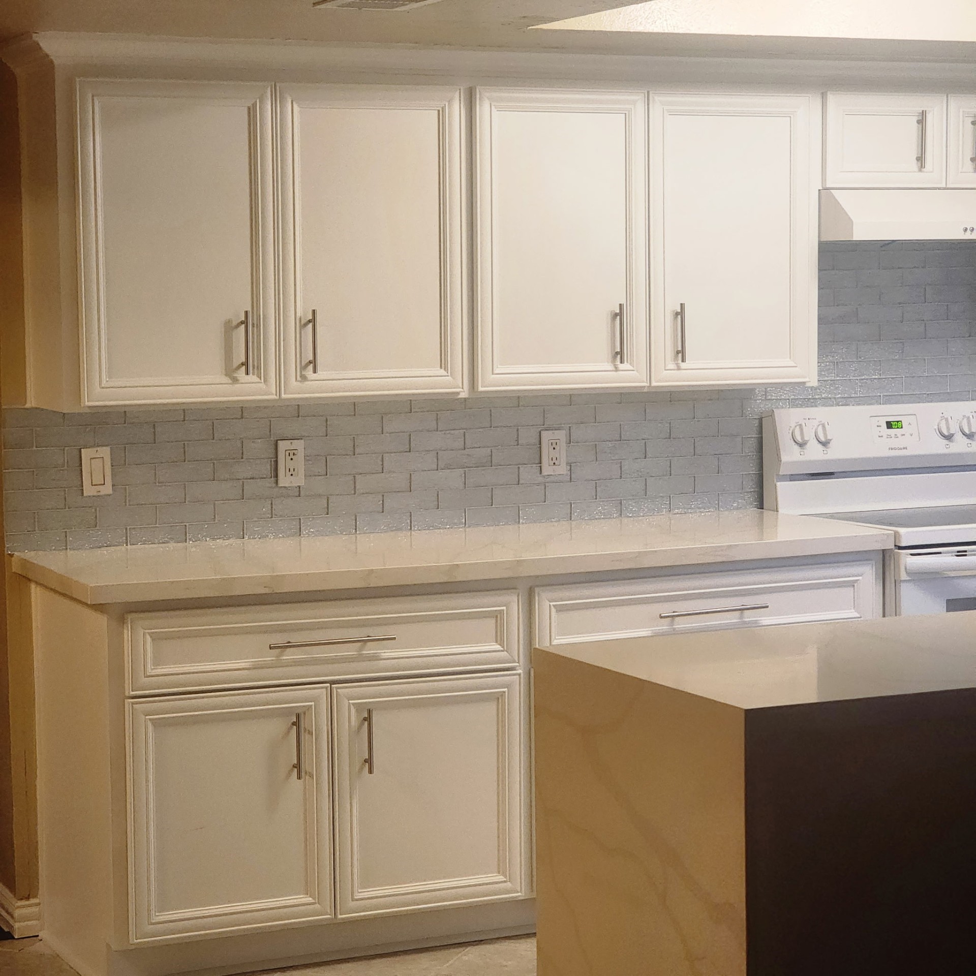 7207 Addicks Clodine Road Houston, TX 77083 - Photo 10 of 30 a kitchen with appliances cabinets and a sink