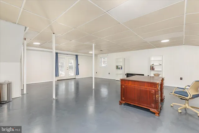 a very nice looking room with wooden floor