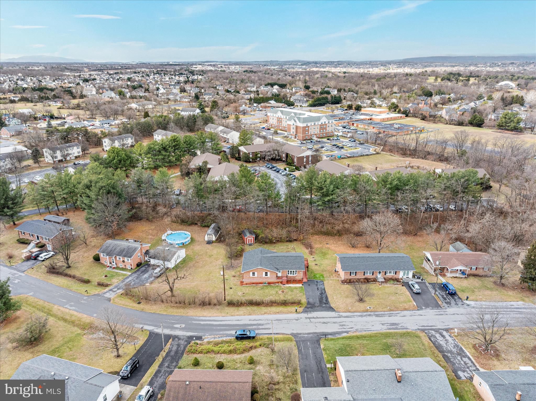 113 Williamson Road Winchester, VA 22602 - Photo 37 of 52 an aerial view of residential houses with outdoor space