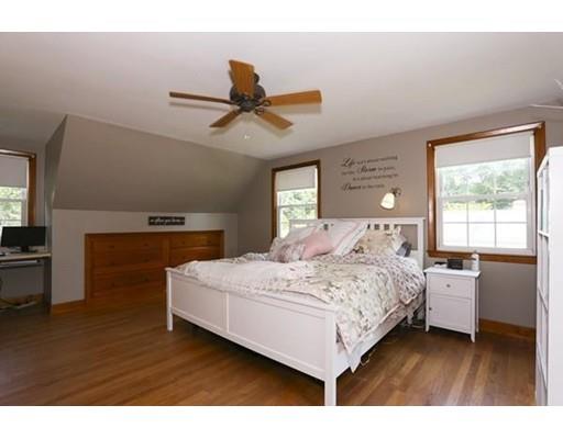 349 Brook Street Dighton, MA 02715 - Photo 13 of 25 a bedroom with a bed and a large window